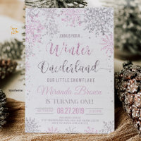 Winter ONEderland Snowflake birthday party