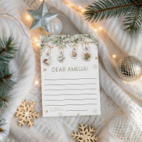 Winter Onederland Time Capsule Card