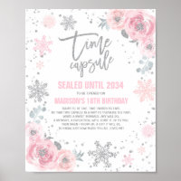 Winter ONEderland Time Capsule Pink And Silver