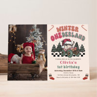 Winter ONEderland Truck Christmas Birthday Photo