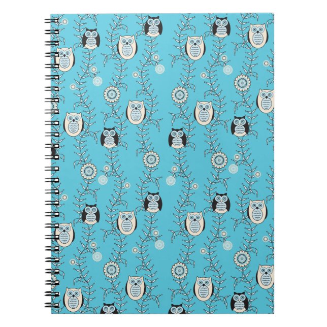 Winter Owls Notebook (Front)