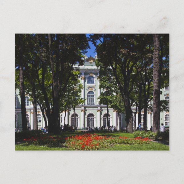 Winter Palace and Hermitage Museum Postcard (Front)