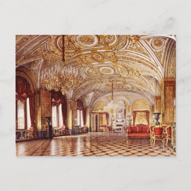 Winter Palace Interiors Postcard (Front)