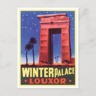 Winter Palace Luxor Postcard