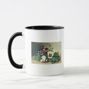 Winter Pansies, 1884 Mug