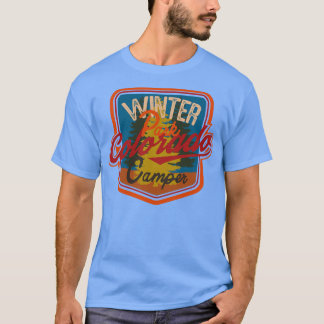 Winter park camper Colorado badge adventure T-Shirt