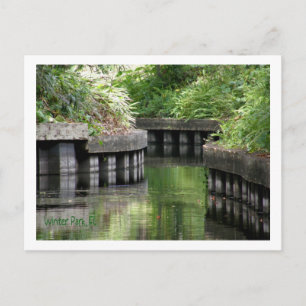 Winter Park, FL Canal Postcard