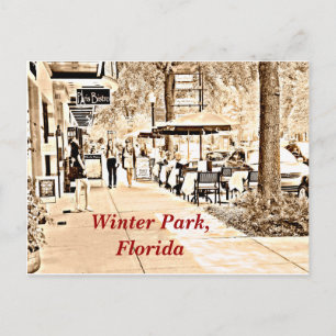 Winter Park Florida - Postcard