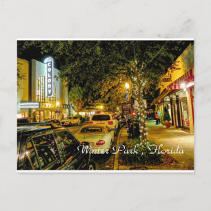 Winter Park Florida Postcard