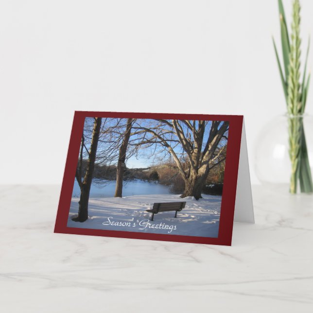Winter Park Greeting Card (Front)