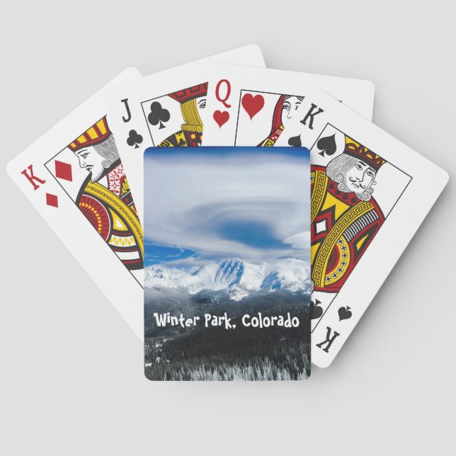 Winter Park Playing Cards (Back)