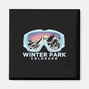 Winter Park Ski Design Winter Park  Magnet