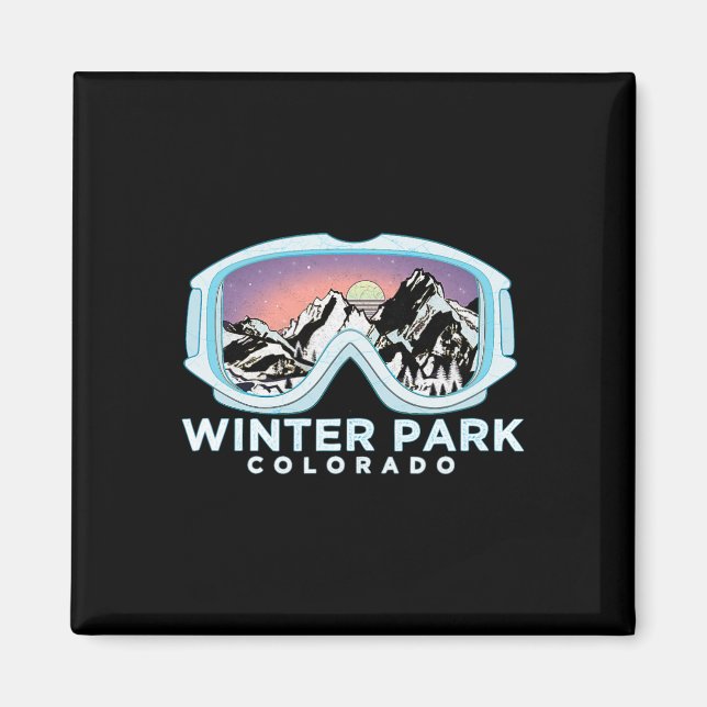 Winter Park Ski Design Winter Park  Magnet (Front)