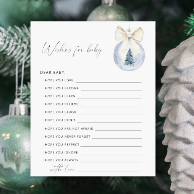 Winter Party game | wishes for baby game (Creator Uploaded)