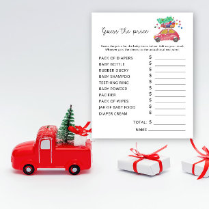 Winter Party games   Price Guess Game