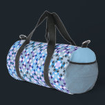 Winter patchwork star duffle bag<br><div class="desc">Winter patchwork star</div>