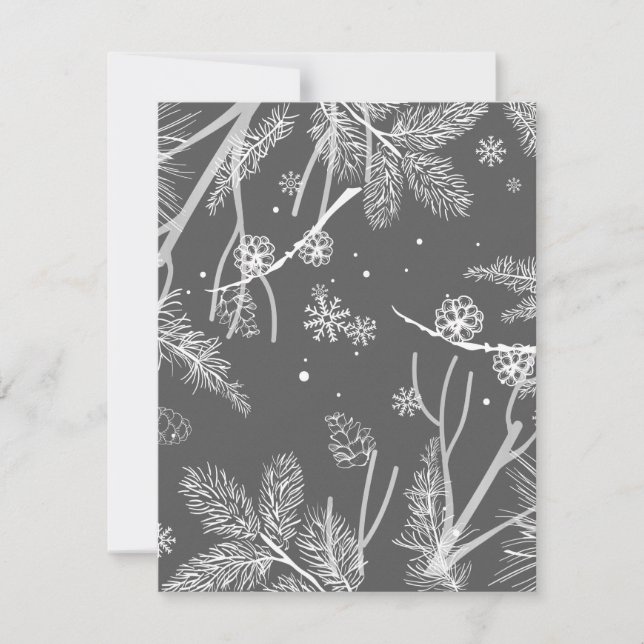 Winter Pattern 4 Card (Front)