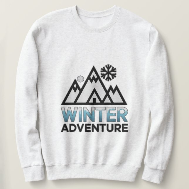 Winter Peaks Sweatshirt (Design Front)