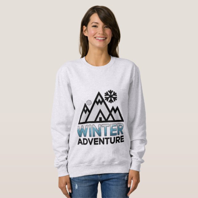 Winter Peaks Sweatshirt (Front Full)