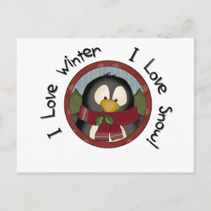 Winter Penguin Holiday Tshirts and Gifts