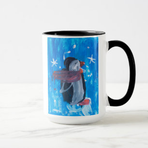 Winter Penguin  Mug