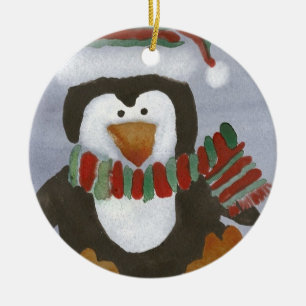 Winter Penguin Ornament