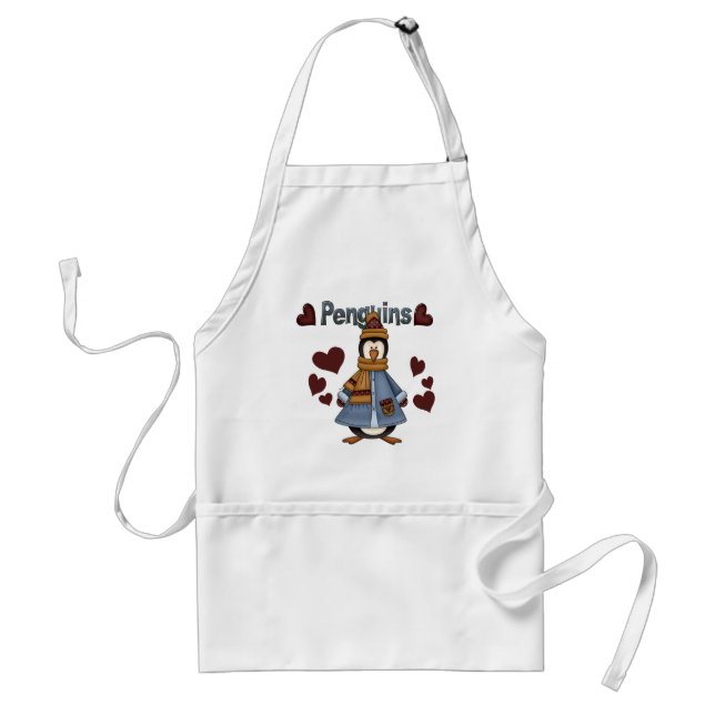 Winter Penguin Tshirts and Gifts Standard Apron (Front)
