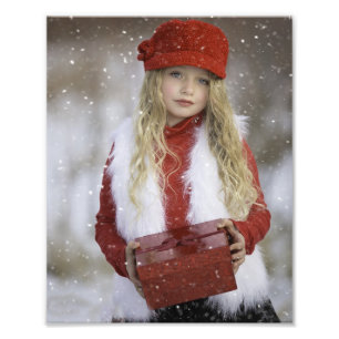 Winter Personalise Template 8 x 10 Ready To Frame Photo Print