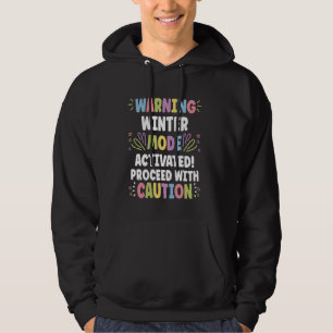 WINTER Personalised Name Funny Cute Custom WINTER Hoodie