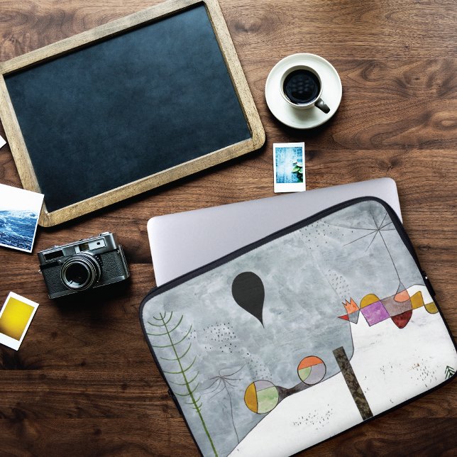 Winter Picture Abstract Paul Klee Laptop Sleeve (Creator Uploaded)