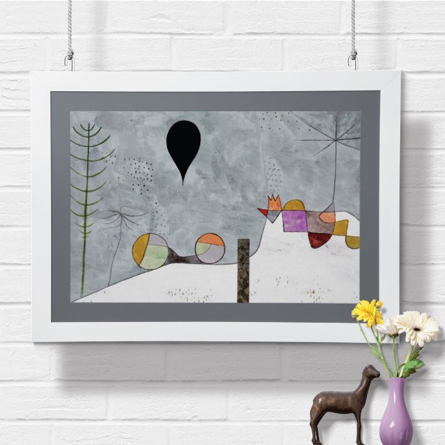 Winter Picture Paul Klee Abstract Poster (Creator Uploaded)