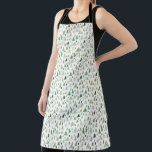Winter Pine Tree Forest Christmas Apron<br><div class="desc">Bake your best Christmas cookies in this festive holiday apron inspired by picking out the perfect Christmas tree</div>