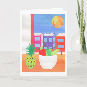 Winter Pineapple Card