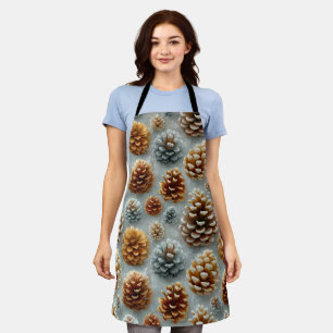Winter Pinecones Harmony Apron