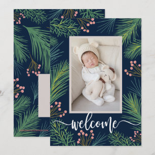 Winter Pines Birth Announcements
