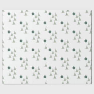 Winter Pines Gift Wrap