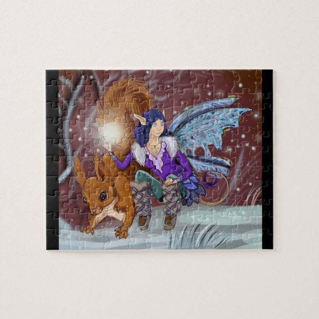 Winter Pixie Jigsaw Puzzle (Horizontal)