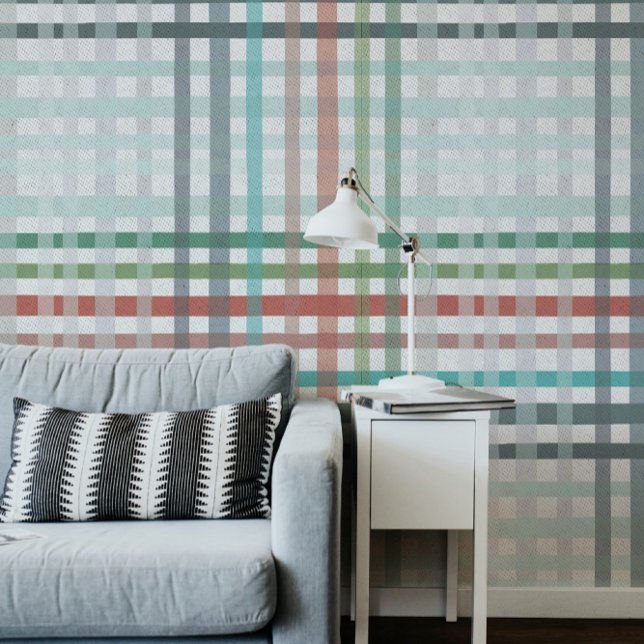 Winter plaid, Christmas colours Wallpaper (Winter plaid, Christmas colors Wallpaper)