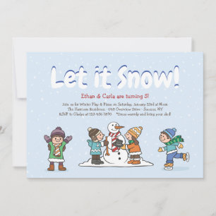 Winter Play Invitation