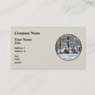 Winter Playground Business Card