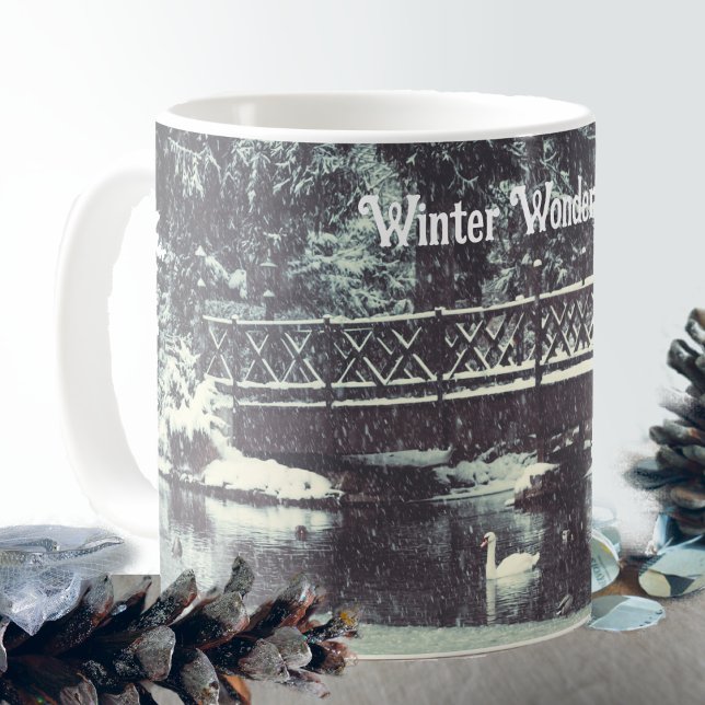 Winter pond coffee mug (Creator Uploaded)