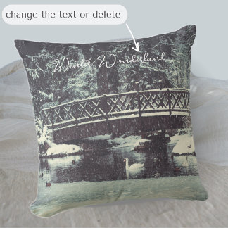 Winter pond cushion