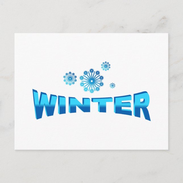 Winter Postcard (Front)