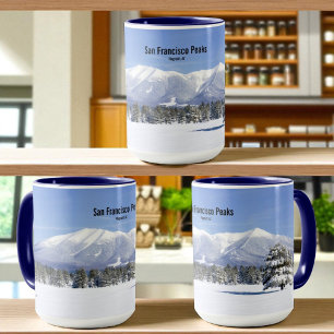 Winter Prairie San Francisco Peaks Flagstaff AZ Mug