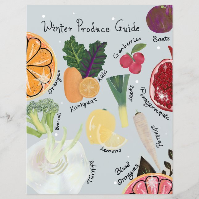 Winter Produce Flyer (Front)