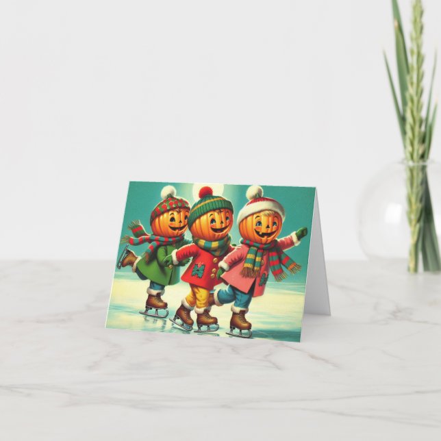 Winter Pumpkinland Card (Front)