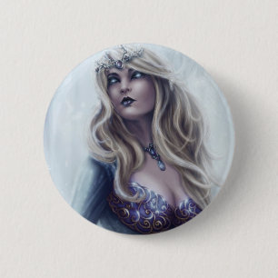Winter Queen button