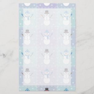 Winter Quilt Stationery