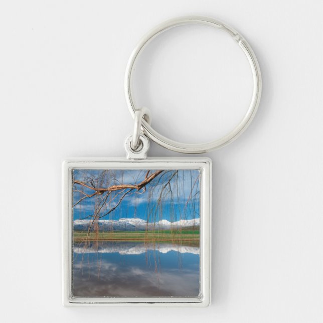 Winter Reflections. Ceres, Boland District Key Ring (Front)