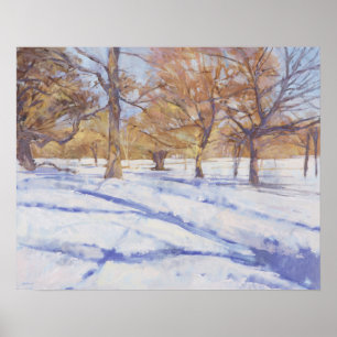 Winter Richmond Park Poster